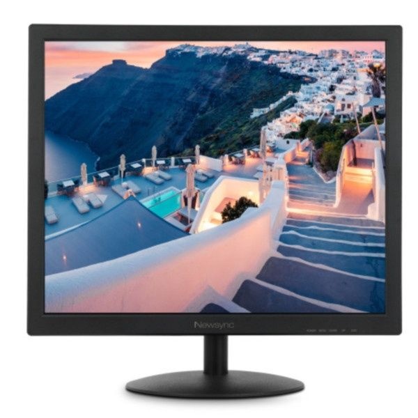 비트앰 19인치 사무용 겸 CCTV PC 모니터 LED모니터 HDMI D-sub vesa 100x100