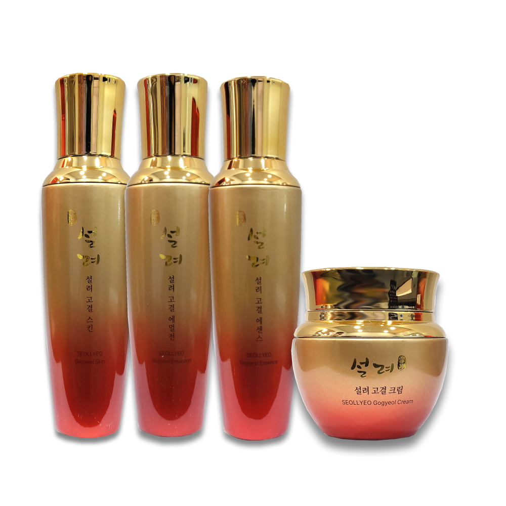 설려 고결 4종 (스킨+로션+에센스+크림)  한방화장품