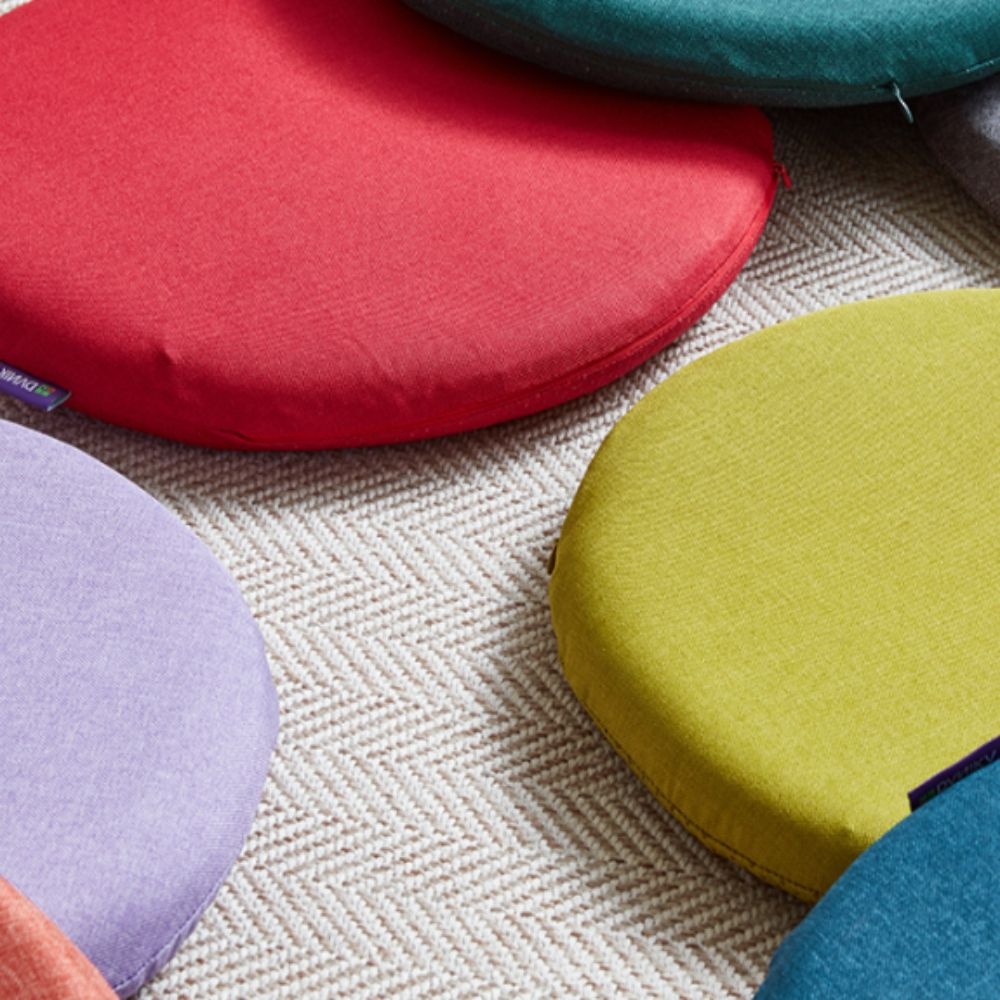 원형 사각 방석 메모리폼 식탁 카페 의자 패드 인테리어 스툴
