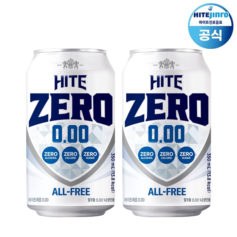  하이트진로 하이트제로 350ml x 24캔 