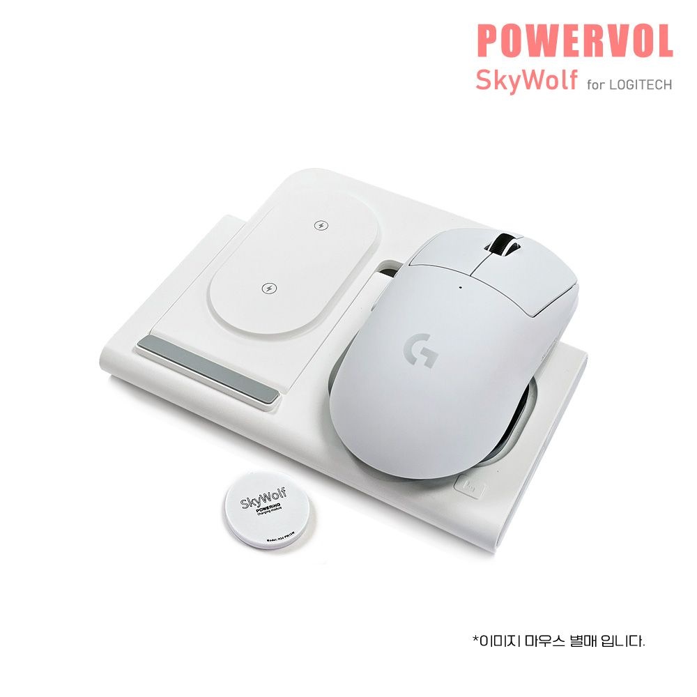 올인원 로지텍 게이밍 마우스 충전세트 올인원 무선 충전기(삼성/애플/로지텍)PO