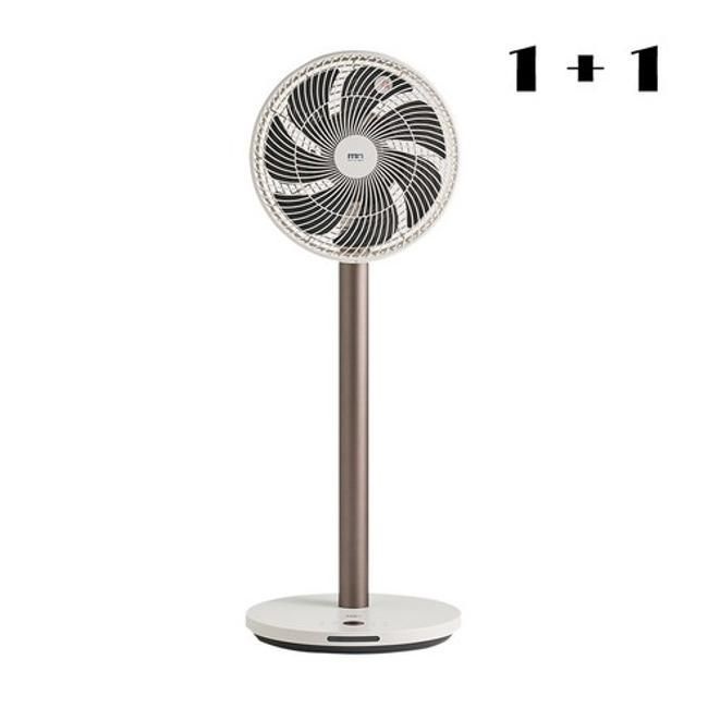 엠엔 FNCD12M 무선 선풍기 BLDC 저소음 스탠드 리모컨 발터치 11 베이지