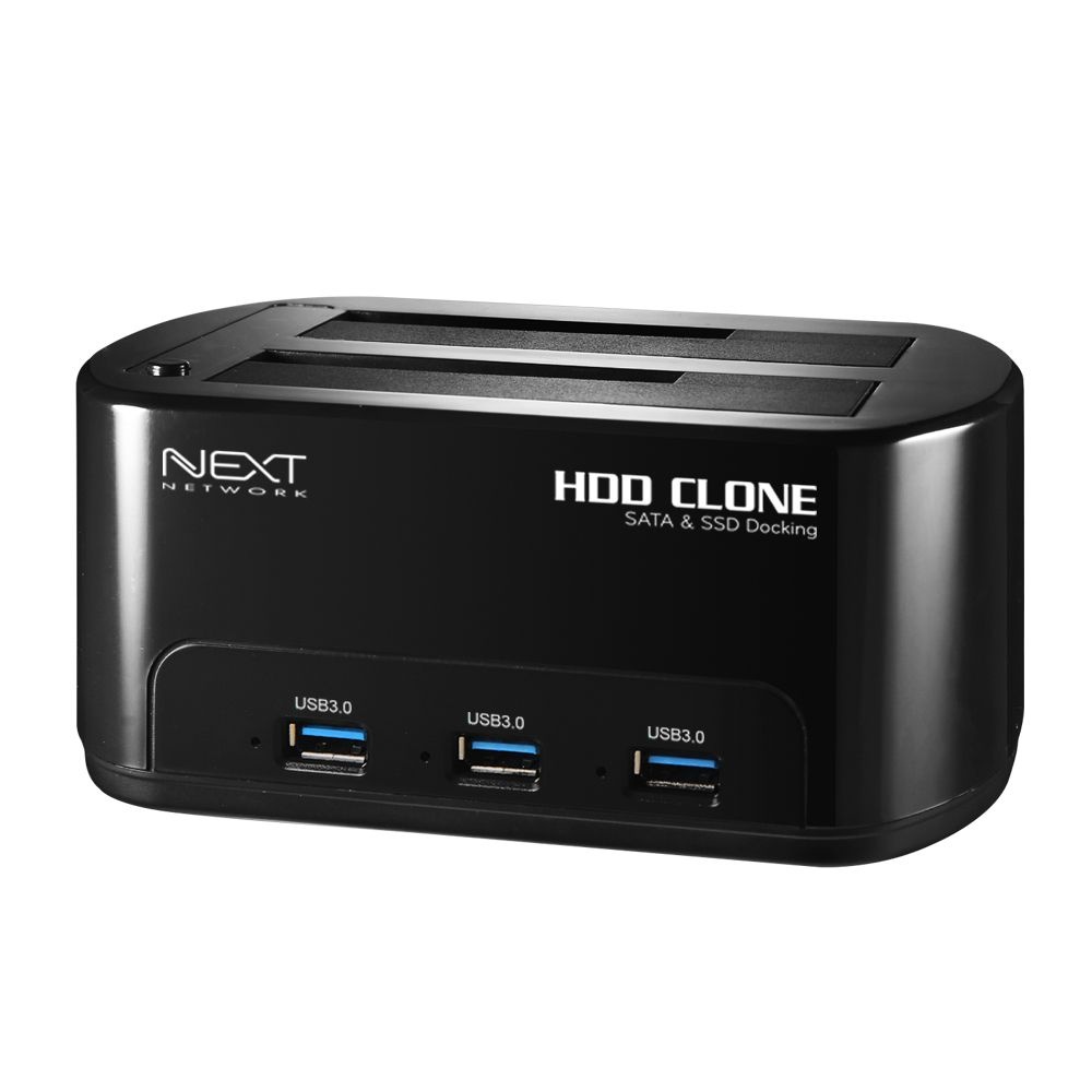 넥스트유 [인증판매] 넥스트유 USB 3.0 도킹스테이션 2베이 1:1 클론 지원 NEXT-651DCU3 HUB