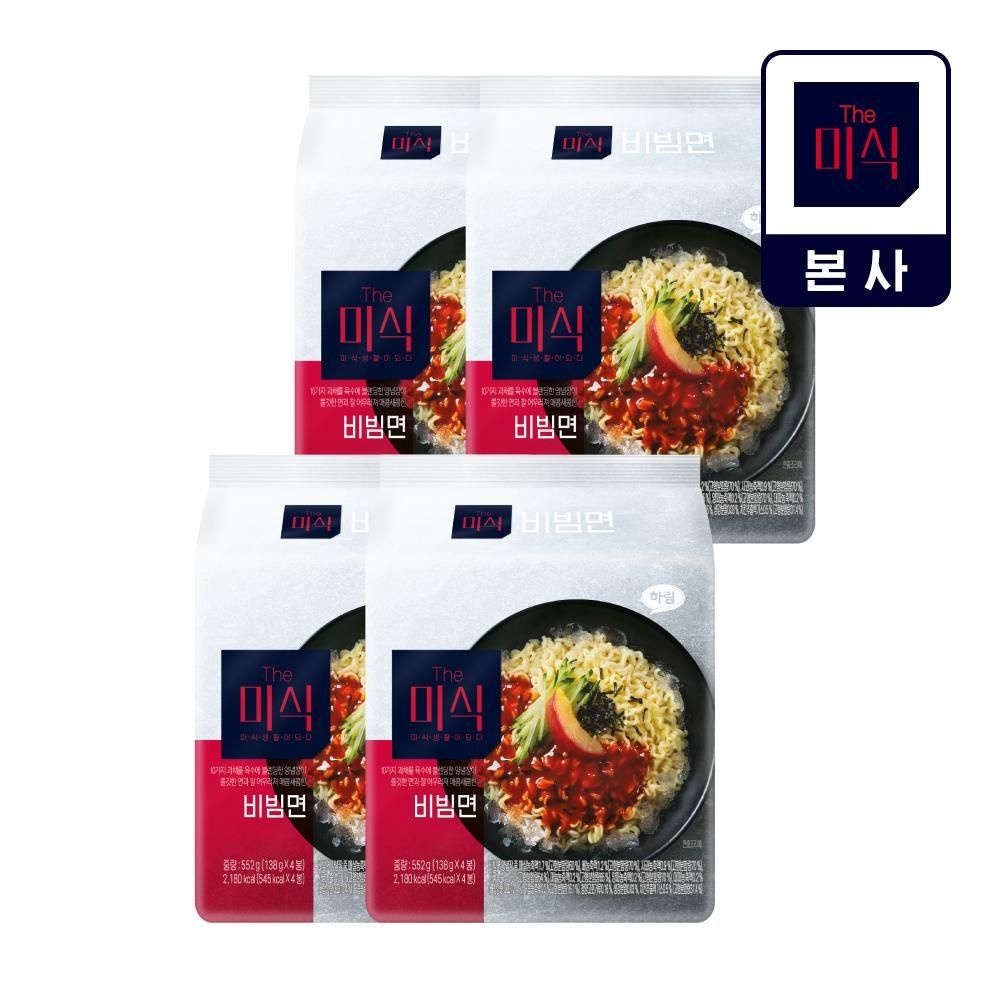 더미식 비빔면 138g, 16개