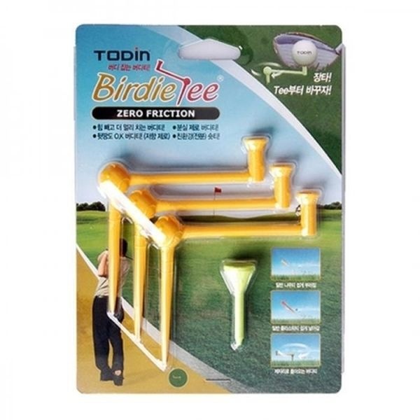제자리로 돌아오는 무저항 버디티 골프티 필드용품