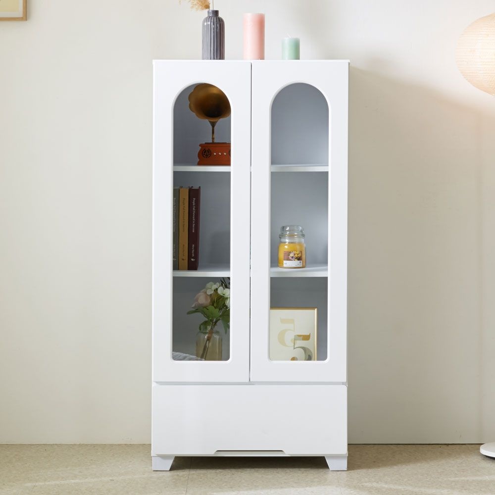 가온퍼니처 아로마 600 서랍형 장식장 피규어장 건담 양주 레고장 와인장 진열장