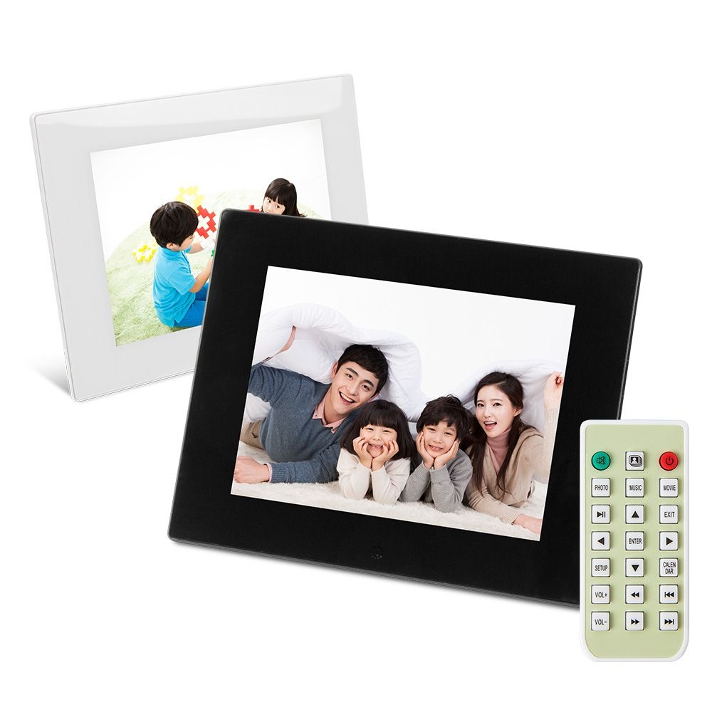 [(주)서진네트웍스]무료 유니콘 LTD-800A 8인치 디지털액자(블랙) IPS 광시야각 FULL HD