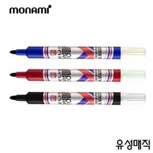 문구존 모나미 유성매직 둥근닙 1타12개입