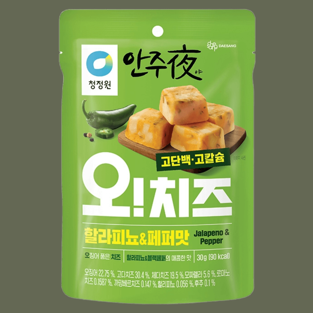 청정원 안주야 오!치즈 할라피뇨&페퍼맛