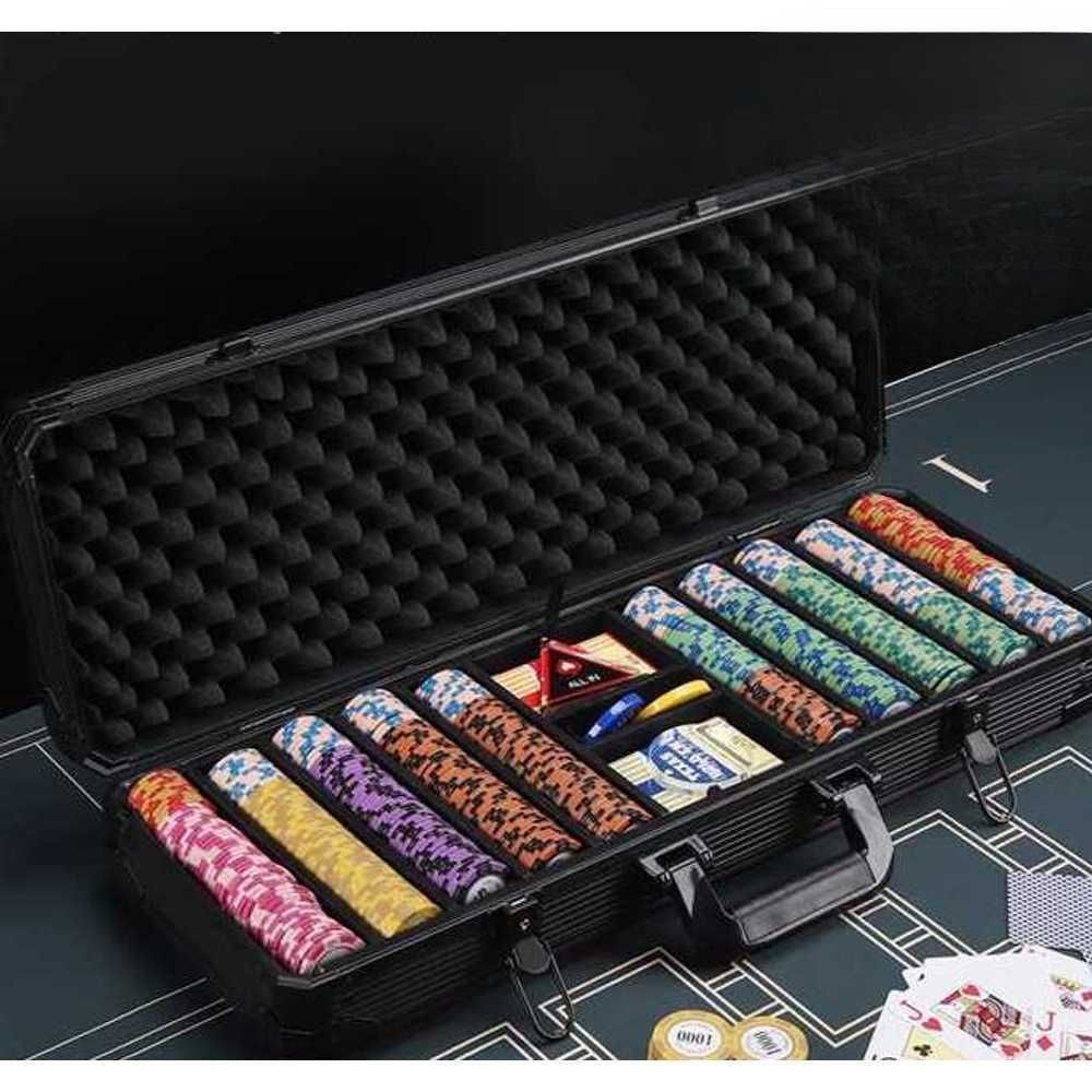 포커칩 세트 카지노 칩 카드 게임 숫자 홀덤 타짜 트럼프