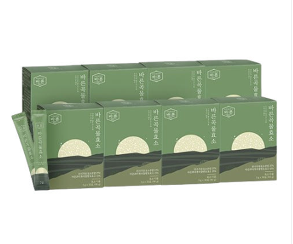 [건강한약속 ] 바른곡물효소 3박스(3g X 90포)