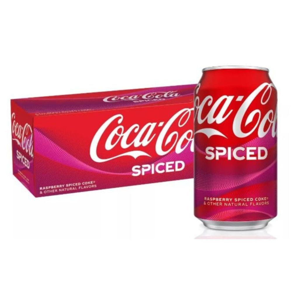 [해외] 코카콜라 스파이스 라즈베리 340ml x 12개입