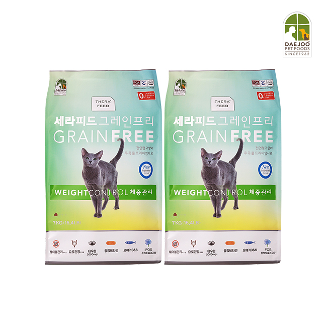 세라피드 체중관리 7kg 2개/고양이 그레인프리