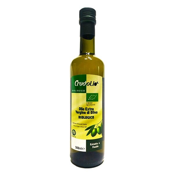 크루드 유기농 엑스트라버진 올리브오일 500ml