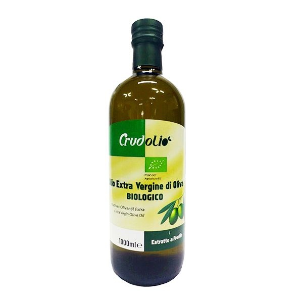 크루드 유기농 엑스트라버진 올리브오일 1L