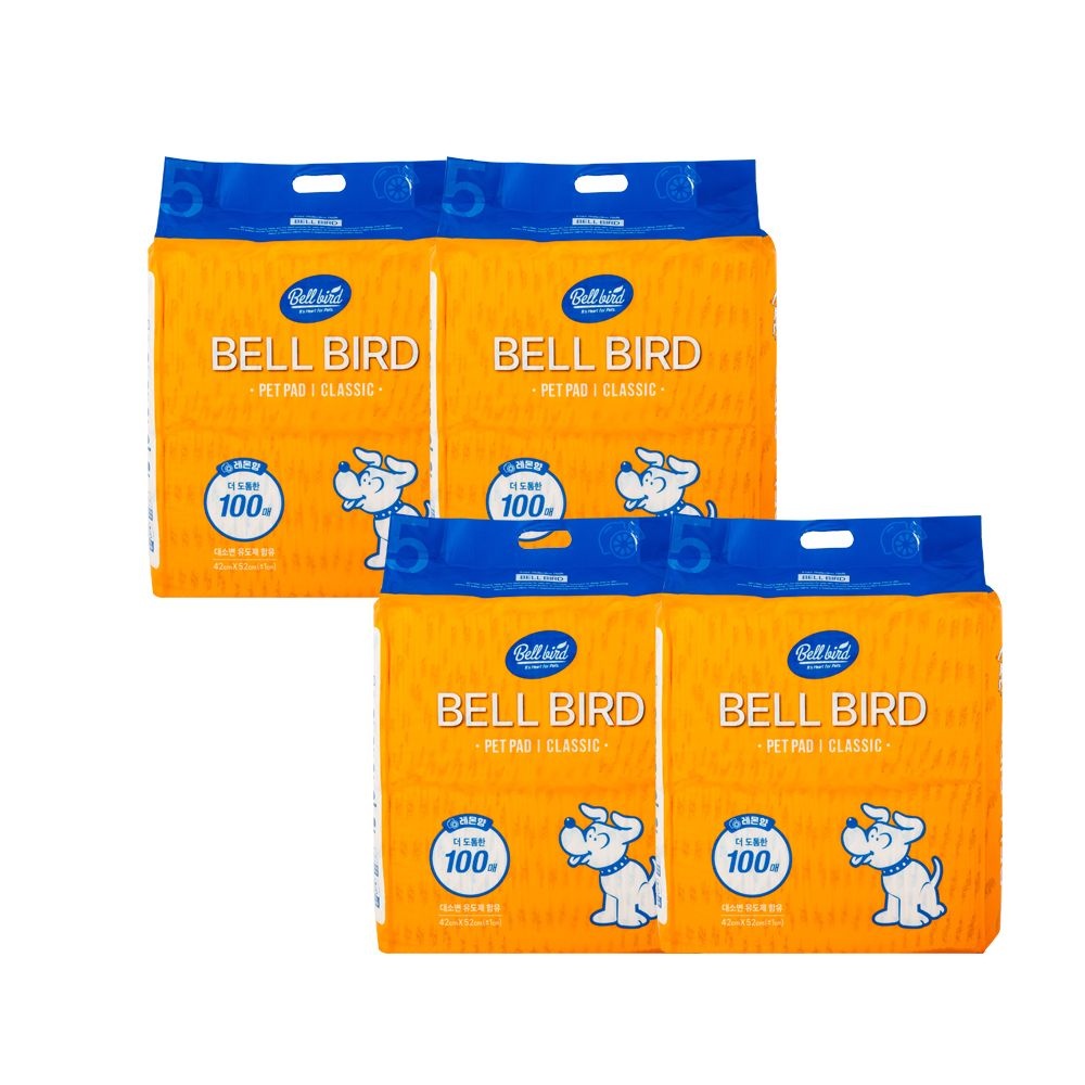 벨버드 [L포인트 적립] 벨버드 강아지 두꺼운38g 클래식 배변패드 400매