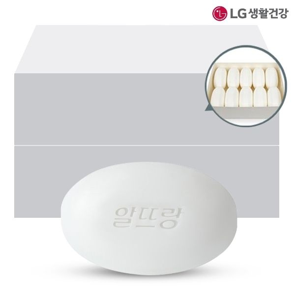 알뜨랑 화이트 비누 130g 20개
