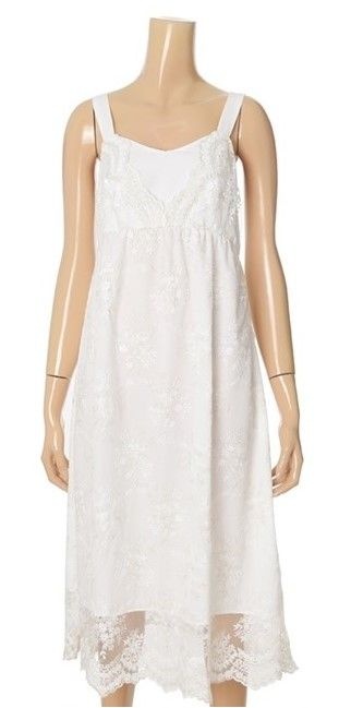 [롯데백화점] 비비안 (상품권증정) 프리미엄 수입자수 끈원피스 GW8826T LE1216143804