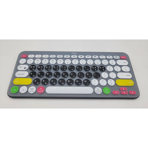 로지텍 K380 K380s 키보드 키스킨 덮개 블랙