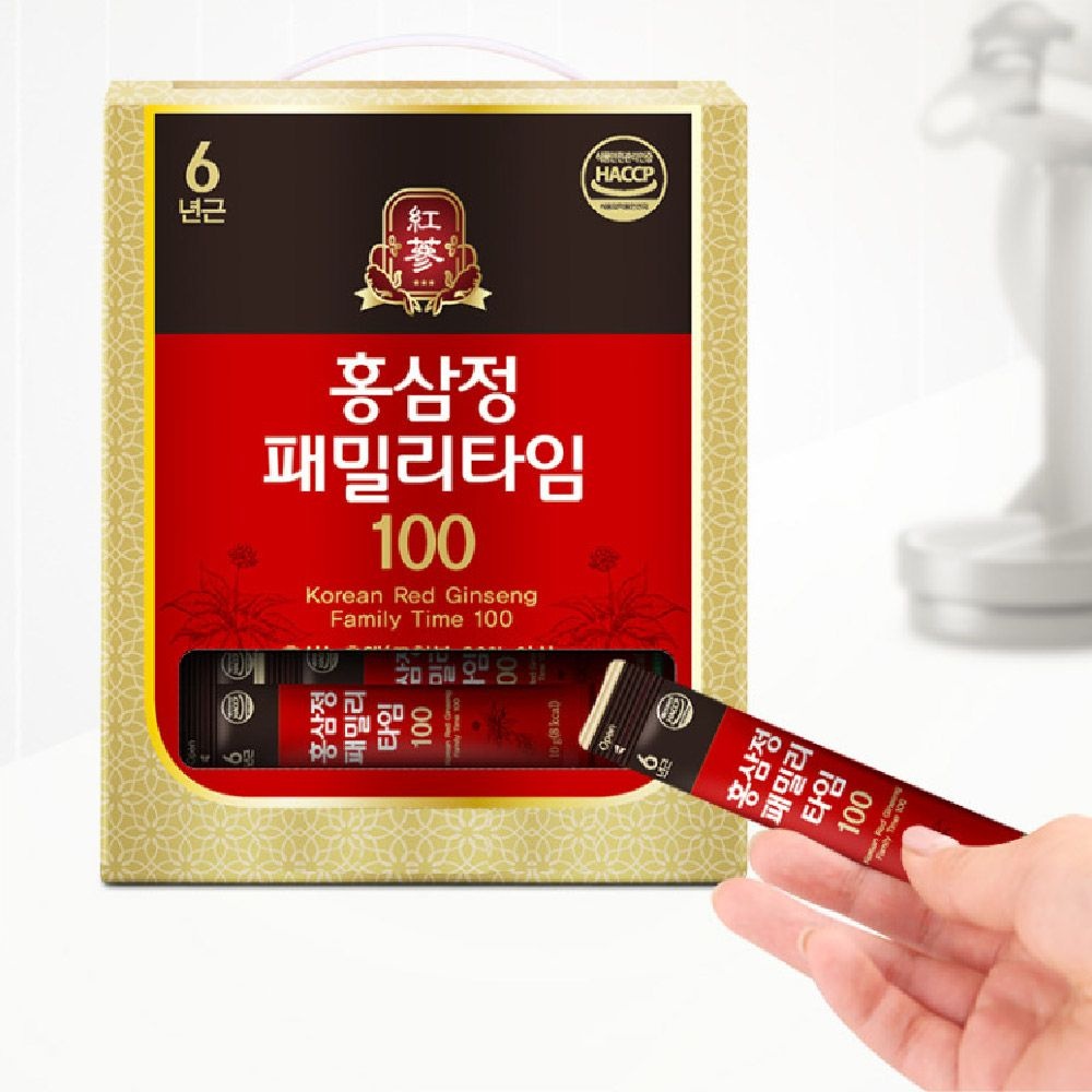 동의삼 홍삼정 패밀리타임100 [10g x 100포 쇼핑백 포함]