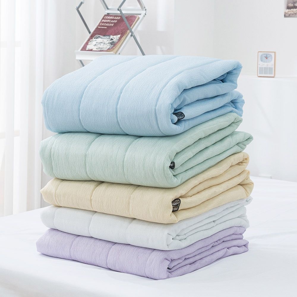 패션플러스][샤이닝홈]더블리 슈가크림 스노우리플 여름 간절기이불 2size