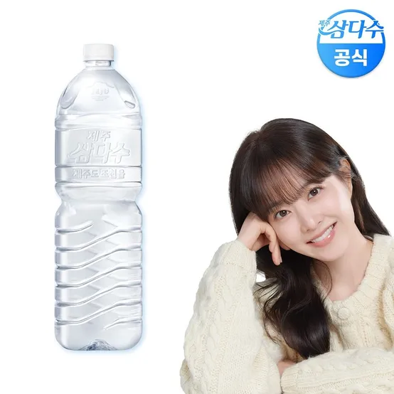 [본사직영] 제주 삼다수 그린(무라벨) 2L 6병 생수