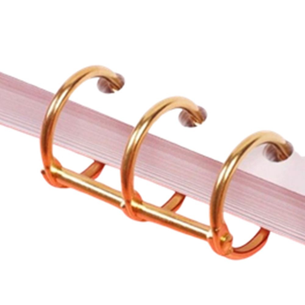 3공제본링 루즈링 셀프제본 3공링 바인더 책철 20mm 4개