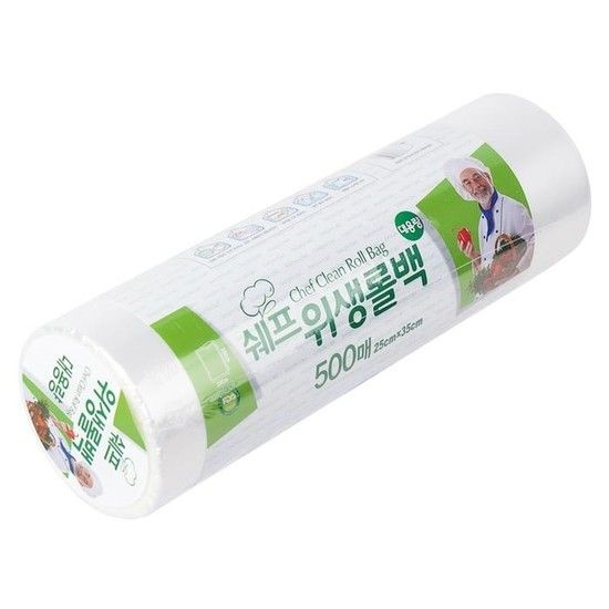상세페이지 참조 [XBK89I5M_48]국산 쉐프 위생 롤백 25x35 500매 위생백 비닐