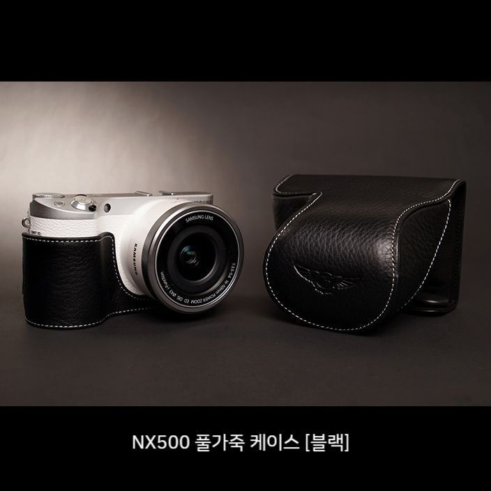 [해외] 삼성 NX500 NX300M NX3000 NX2000 NX1000 가죽 카메라 가방 케이스