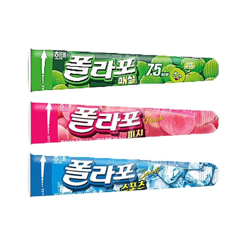 피치 해태 35개 세트 3종 인기아이스크림 매실 스포츠 달달 아이스크림도매 폴라포