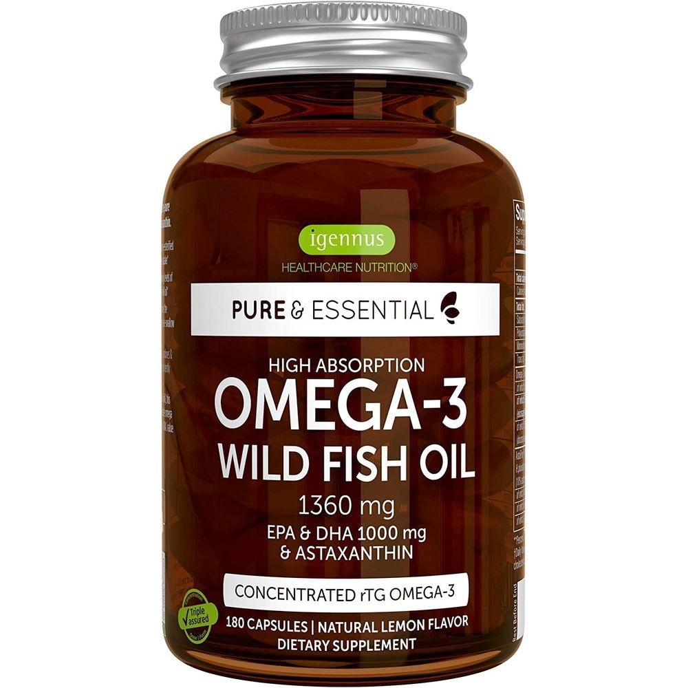 이제너스 헬스케어 오메가3피시오일 1360mg 180개입