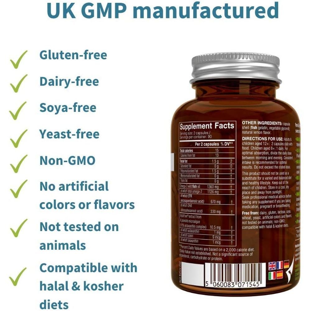 이제너스 헬스케어 오메가3피시오일 1360mg 180개입