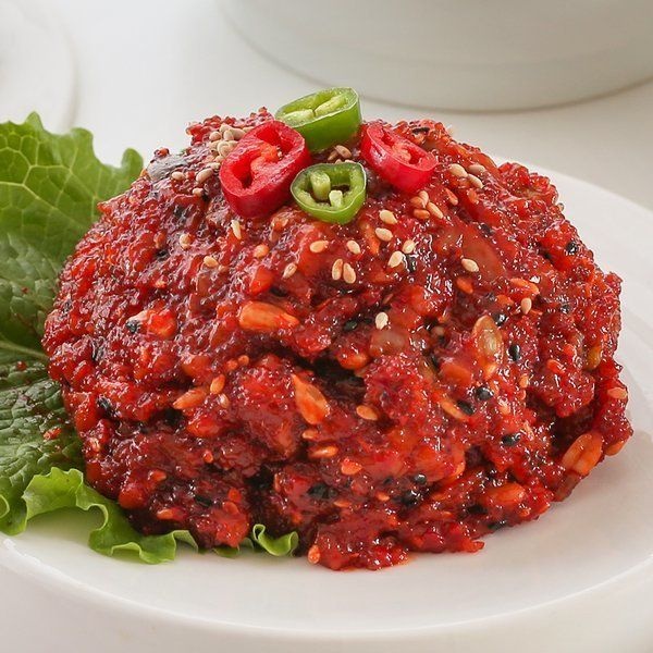 씨앗 비빔 젓갈 500g 젓갈 반찬 낙지젓 오징어젓 청어알젓