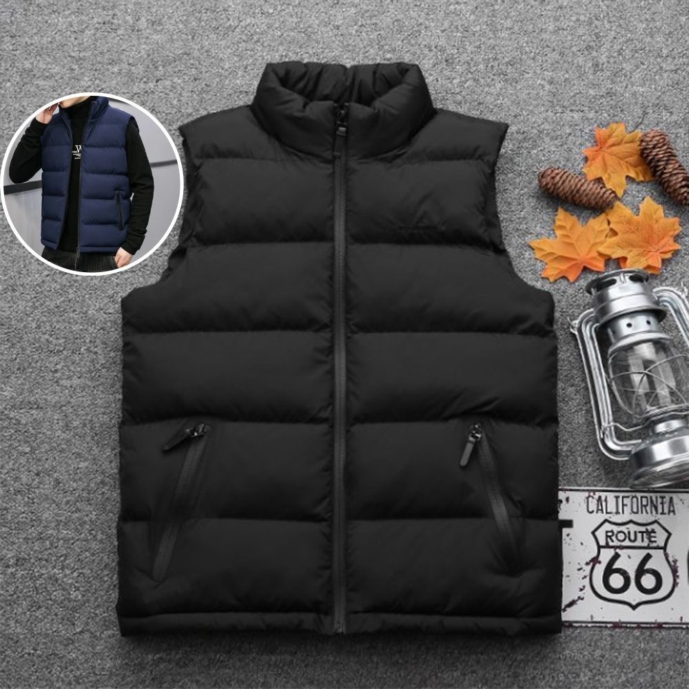 헬스와미 협력사 남성 패딩조끼 겨울 보온 방한 걍량조끼