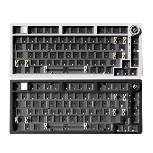 LEOBOG [해외] LEOBOG Hi75C/Hi75Cpro 유무선 객체화 기계식 키보드  PP/FR4고정판  키축키캡미포함