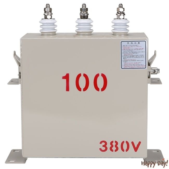 저압진상콘덴서 저압 진상 콘덴서 3P 380V 100Kvar 60Hz SMF-36100K