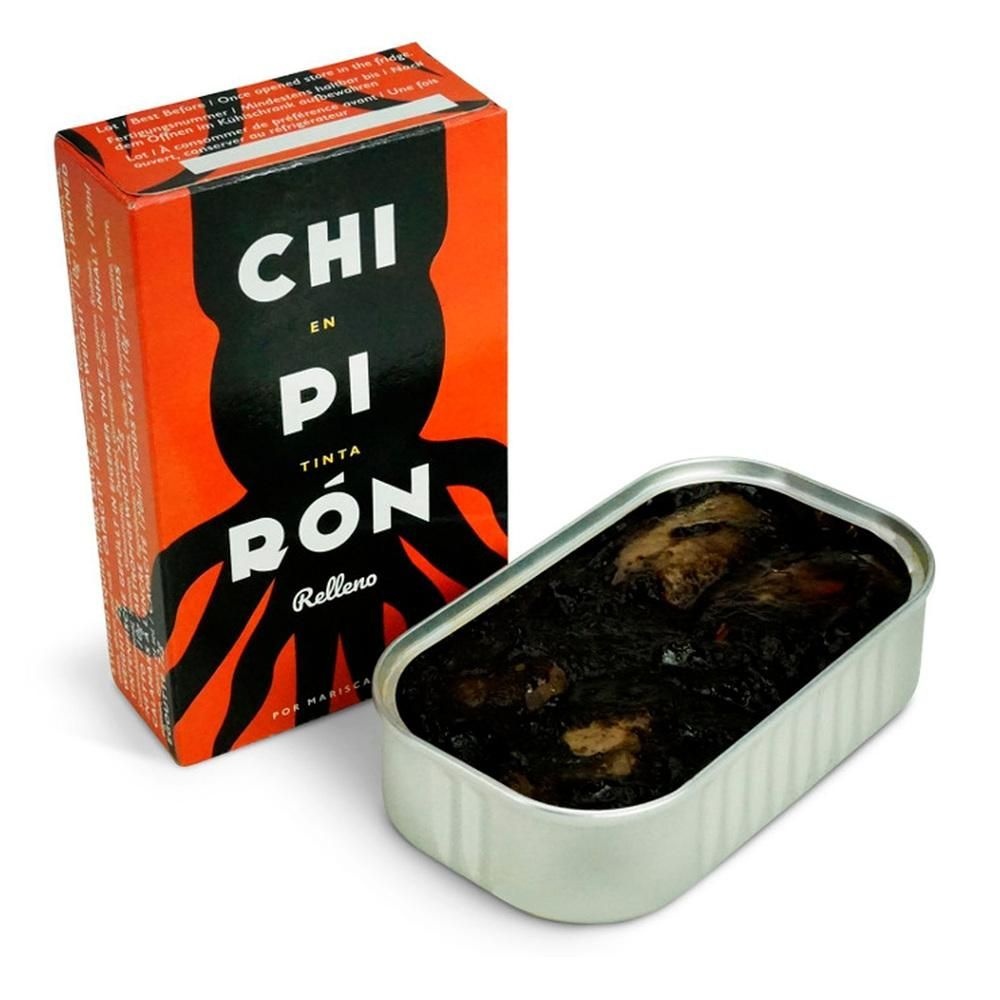 Ria [해외] Ria de Arous 오징어 먹물 110g 1팩 Squid in their ink 4/6 pieces 110g - Box 110g