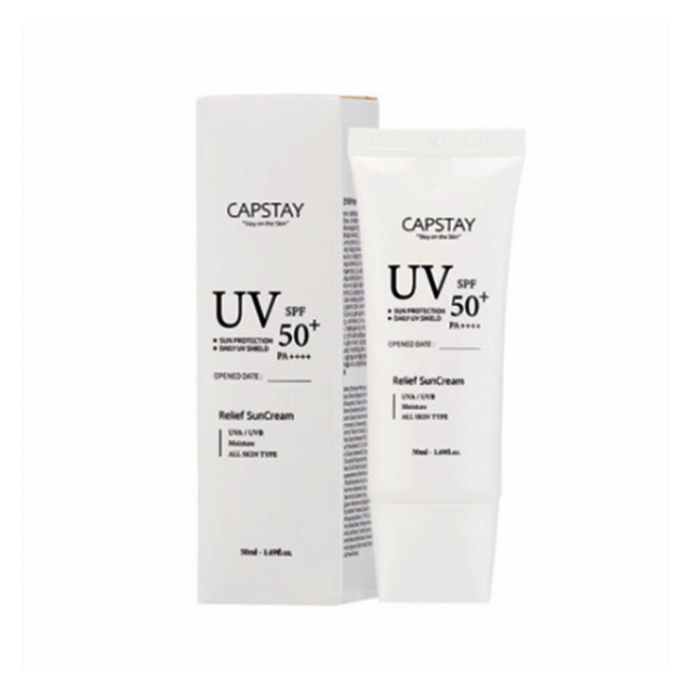 캡스테이 릴리프 선크림 (SPF50+ PA++++) 50ml 3중 기능성