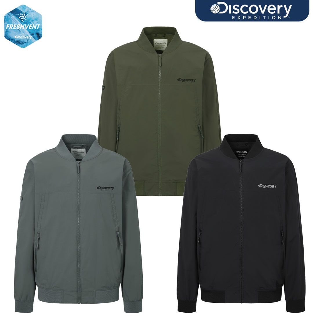 [롯데백화점] 디스커버리 익스페디션 [남성] 25SS 신상 프레시벤트 윌버 블루종 점퍼 DMWJ7G053 LE1219042326