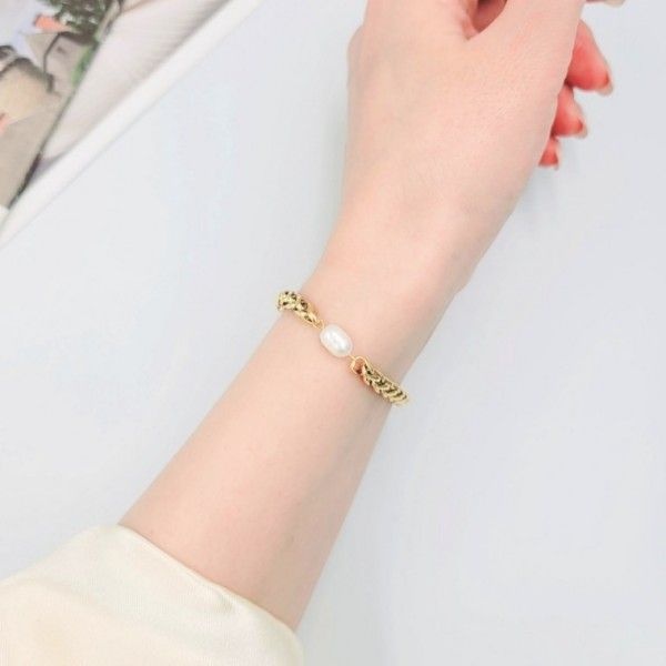 사랑하는 부모님 고급 진주 여성 팔찌 포인트 데일리 여친 선물 200일 로즈데이 어버이날 특별한 이벤트 추천