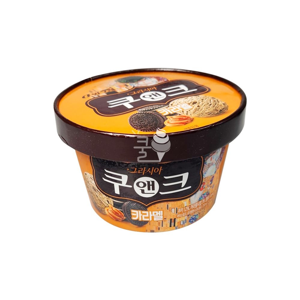 빙그레) 그라시아 쿠앤크 카라멜 1박스 (6개입)