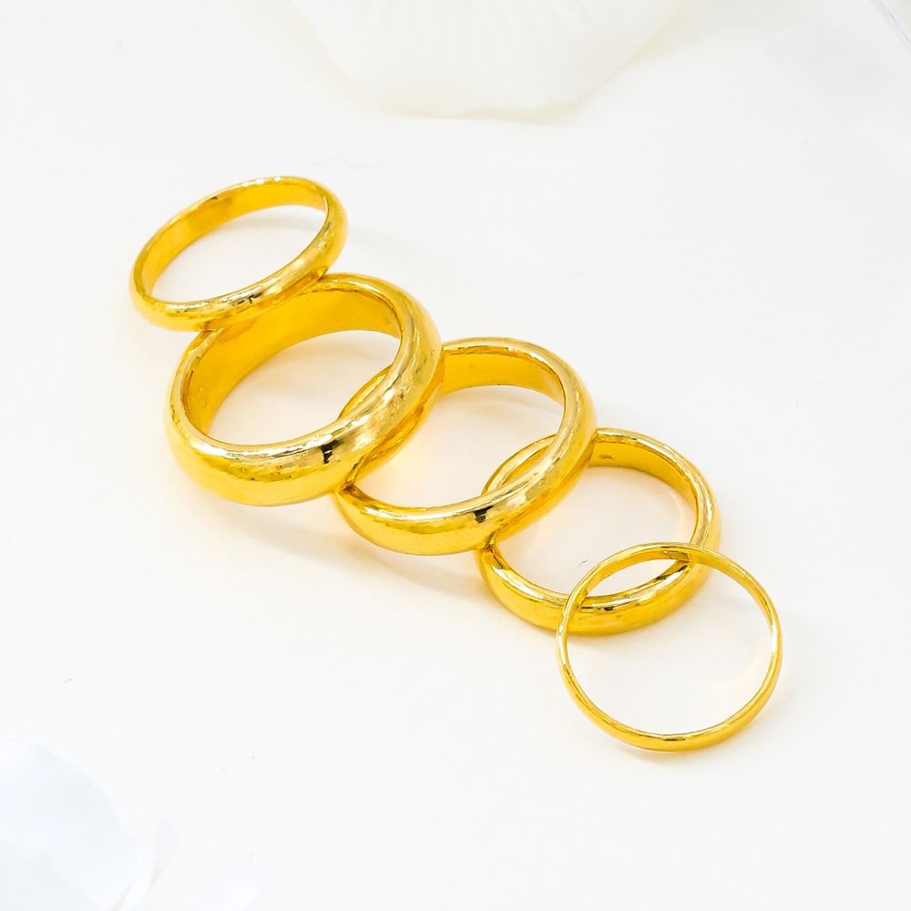 한국귀금속보석거래소] 24K 순금 반지 유광 엥게이지 11.25g