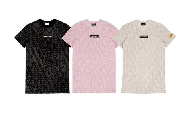 빈트릴 [모다아울렛][빈트릴][모다천안아산점][빈트릴] 모노그램 컴포트핏 반팔 원피스 (2컬러) BA213OP001