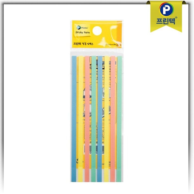 프린텍 [무료배송]프린텍 필름 인덱스 롱라인 파스텔8색 140x5_FL140-8P