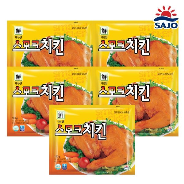 사조 대림선 스모크치킨 180g X 5팩