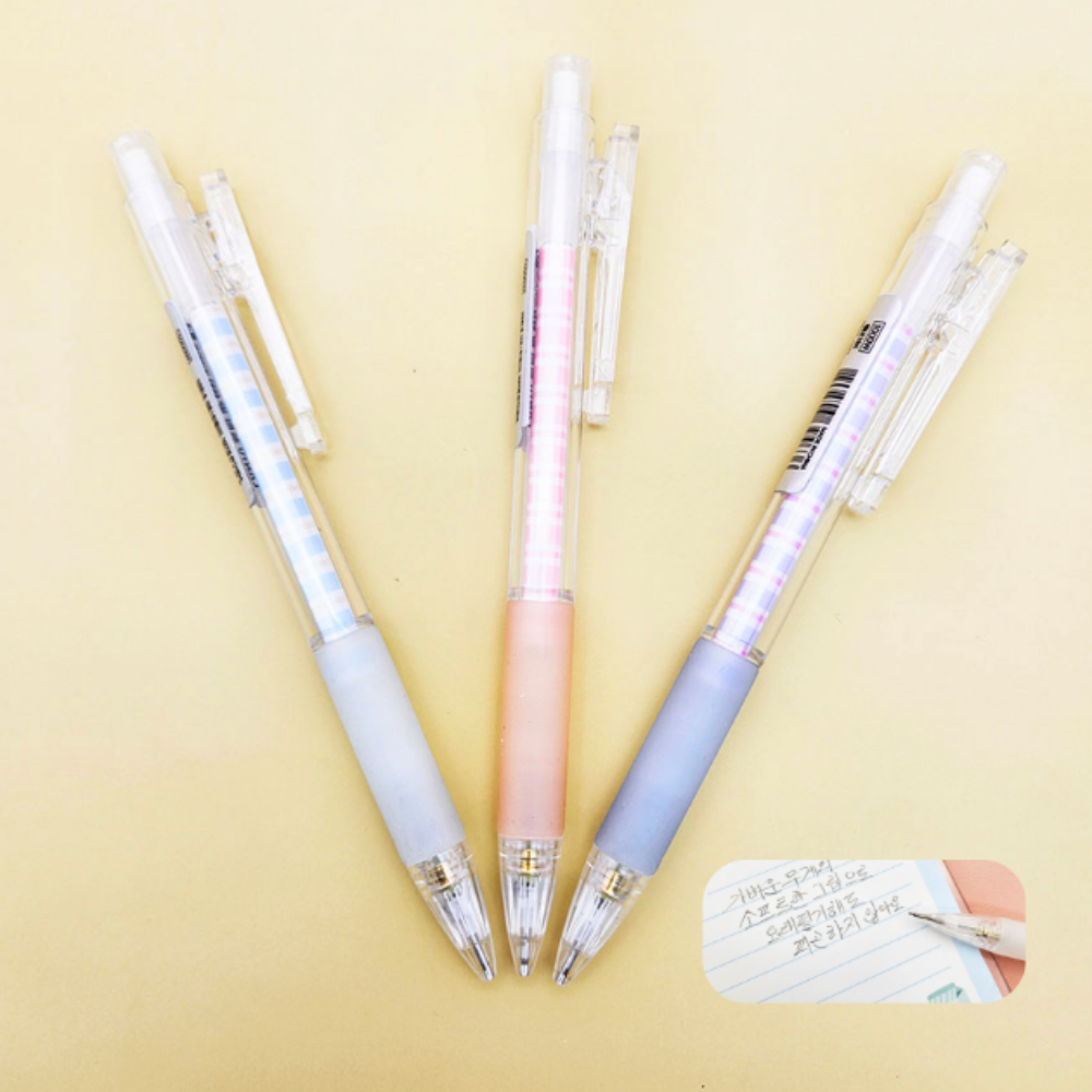 가볍고부드러운샤프 논슬립고무그립 편한사용감필기감 사무문구용