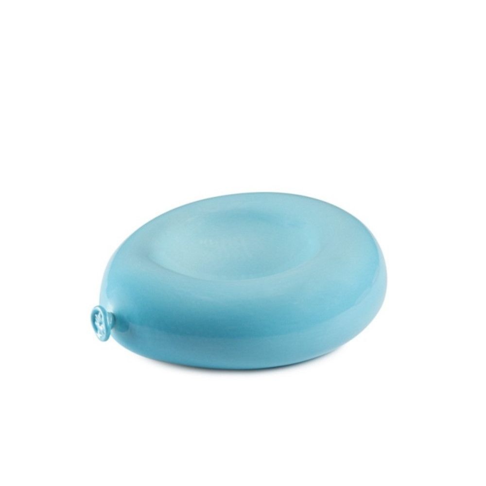 [해외] Glossy Blue Globus Plate 광택 블루 글로버스 플레이트