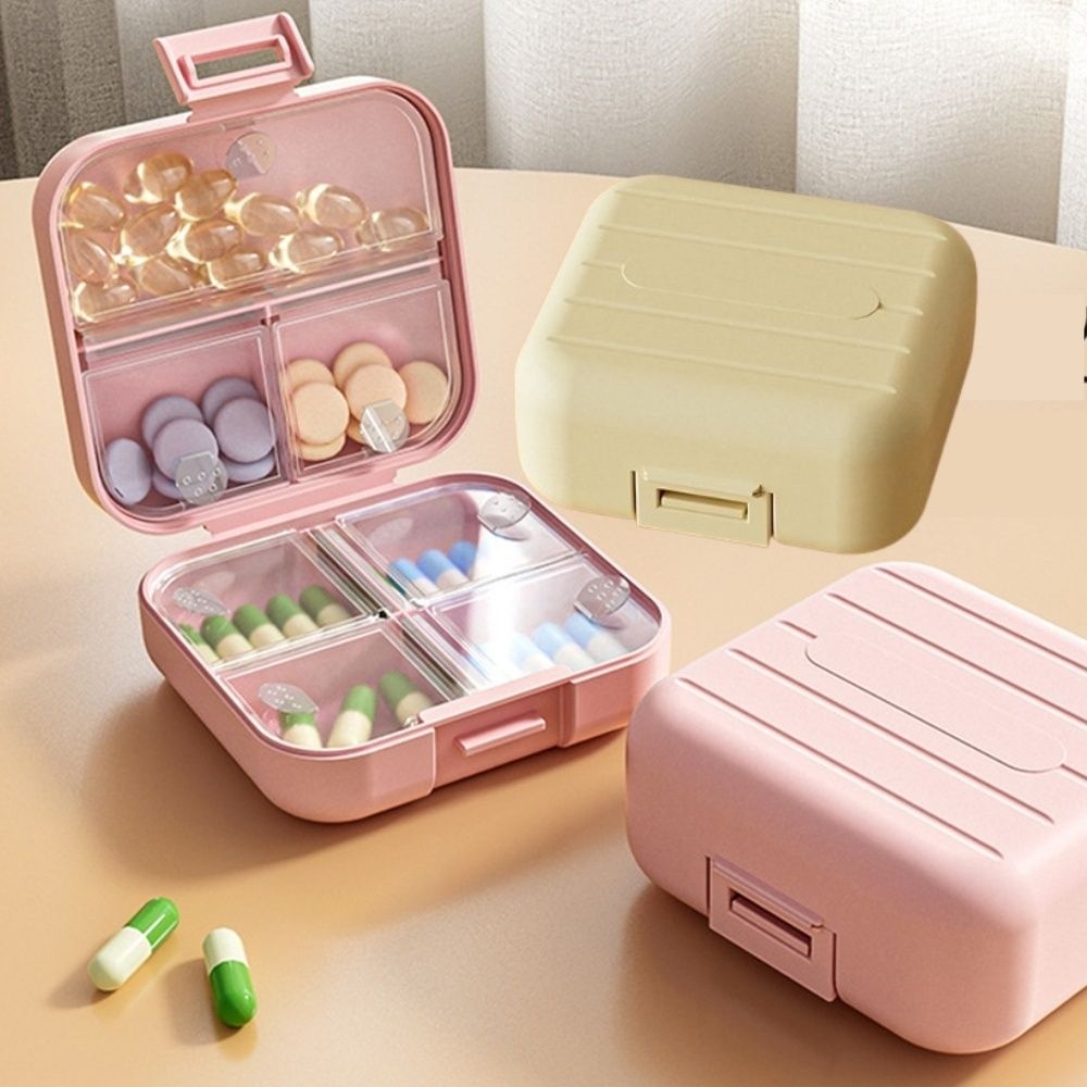 매일매일 건강관리 약통 케이스 상비약 약소분통 스마트 비상약 영양제통 약 통 알약통 휴대용