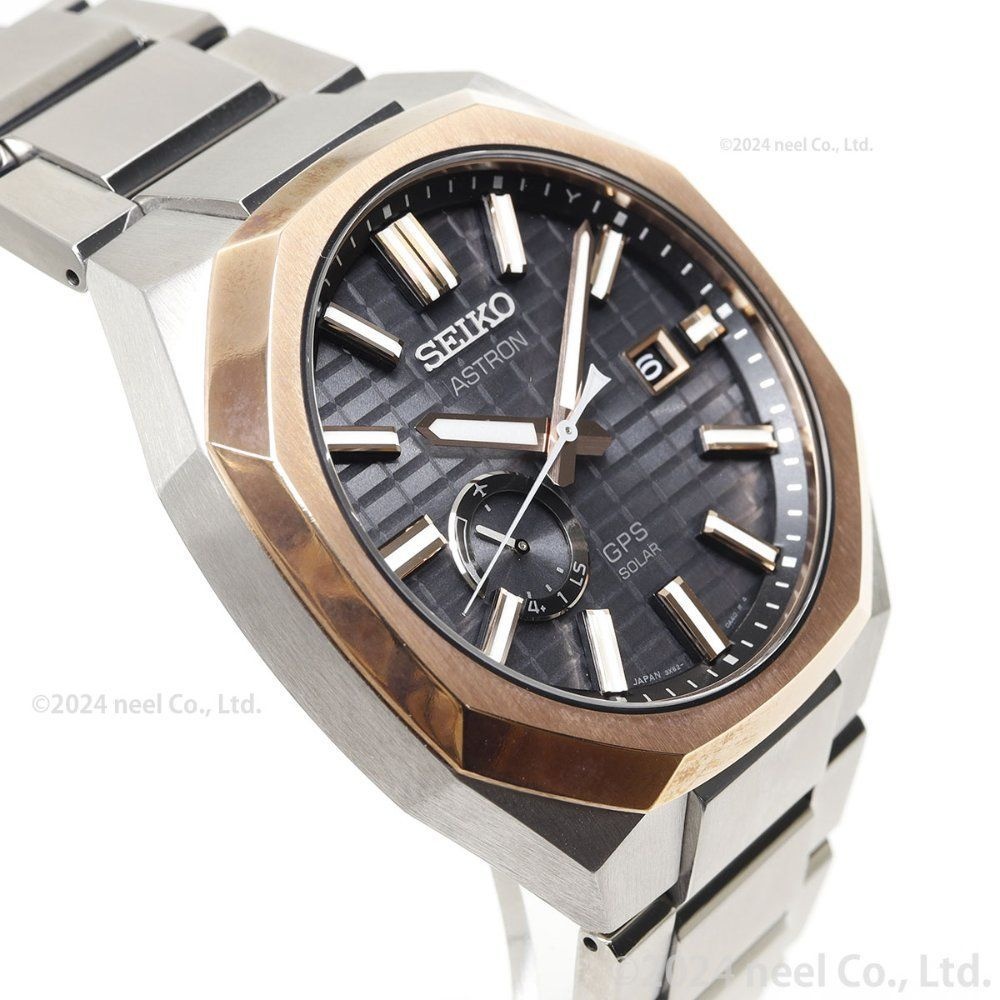 세이코 아스트론 넥스터 메탈 남성 티타늄 손목시계 DYNA SBXD014