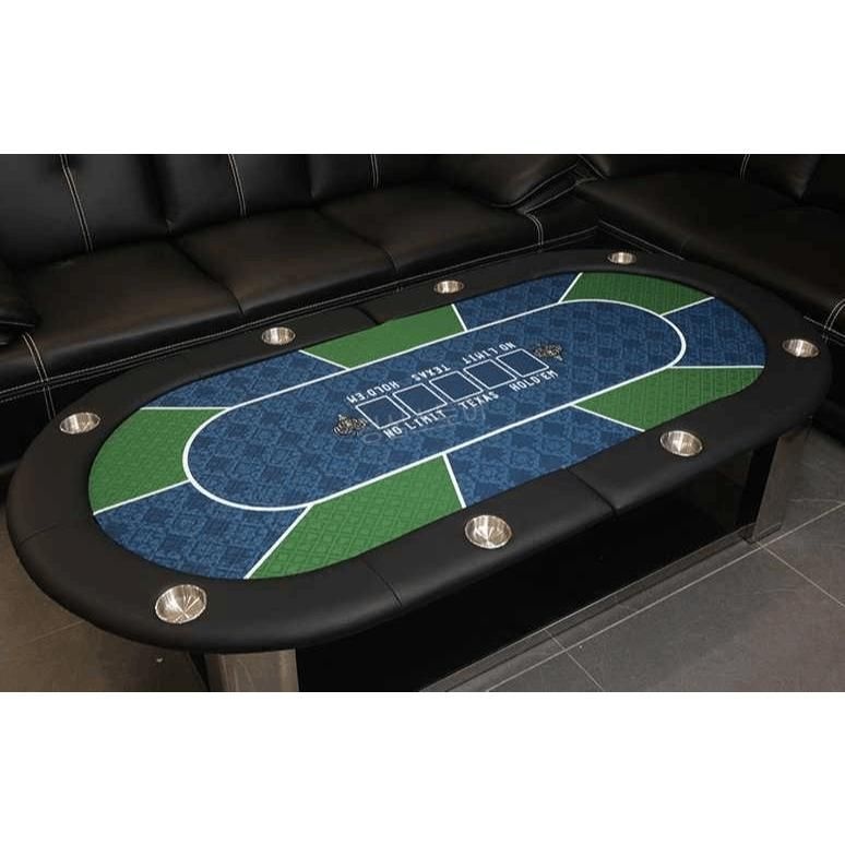 [청심스토어 협력사]텍사스 홀덤 포커 매트 룰렛 보드게임 퓨어 블랙(삼중 접이식 데스크탑)